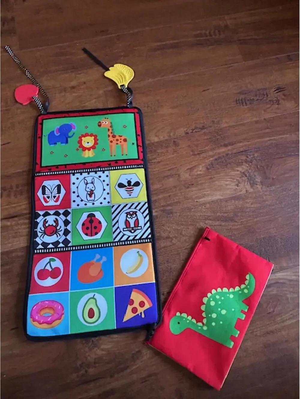 Colorful Educational Soft Fabric Activity Book for Toddlers